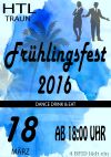 Plakat Frühlingsfest 2016